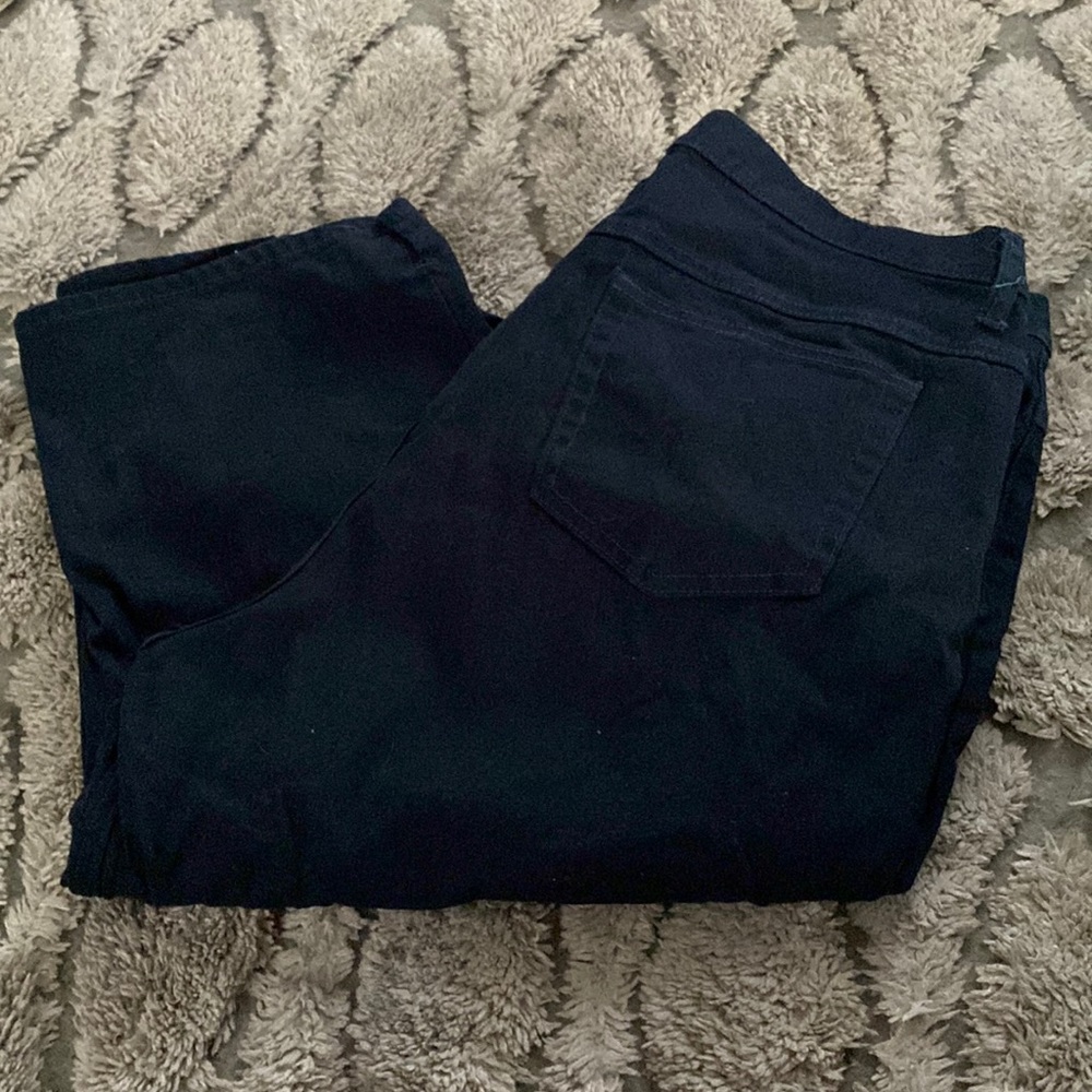 BLACK CAPRIS - RIDERS BY LEE